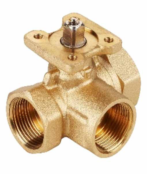 Шаровой регулирующий клапан DACV-315-2.5 DN 15 Kvs 2.5