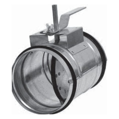 КВ-100 клапан воздушный с площадкой под привод (ru) КВ-100 клапан воздушный с площадкой под привод (ru)