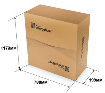 Плита Energofloor DEO 20 мм, 0,8×1,0 м