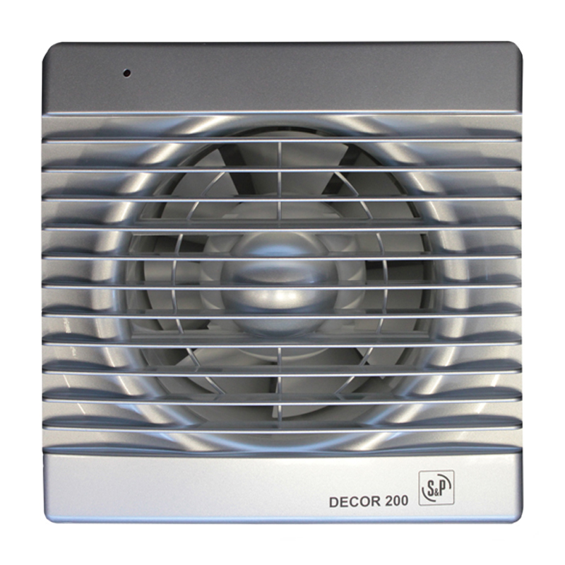 Накладной вентилятор Soler Palau DECOR-200C SILVER