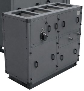 Приточно-вытяжная установка с пластинчатым рекуператором RWN-RP-2500(30m)-ЕС-НЕ15-Compact(N)