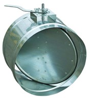 Заслонка оц. АЗД-250*100-РП