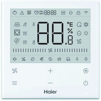 Пульт управления (проводной), с поддержкой нового протокола 1192 Haier HW-PB101AFK