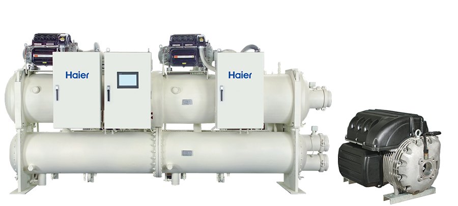 Чиллер с турбокомпрессором Haier CCWP3170SXNENCNN1 с водяным охлаждением