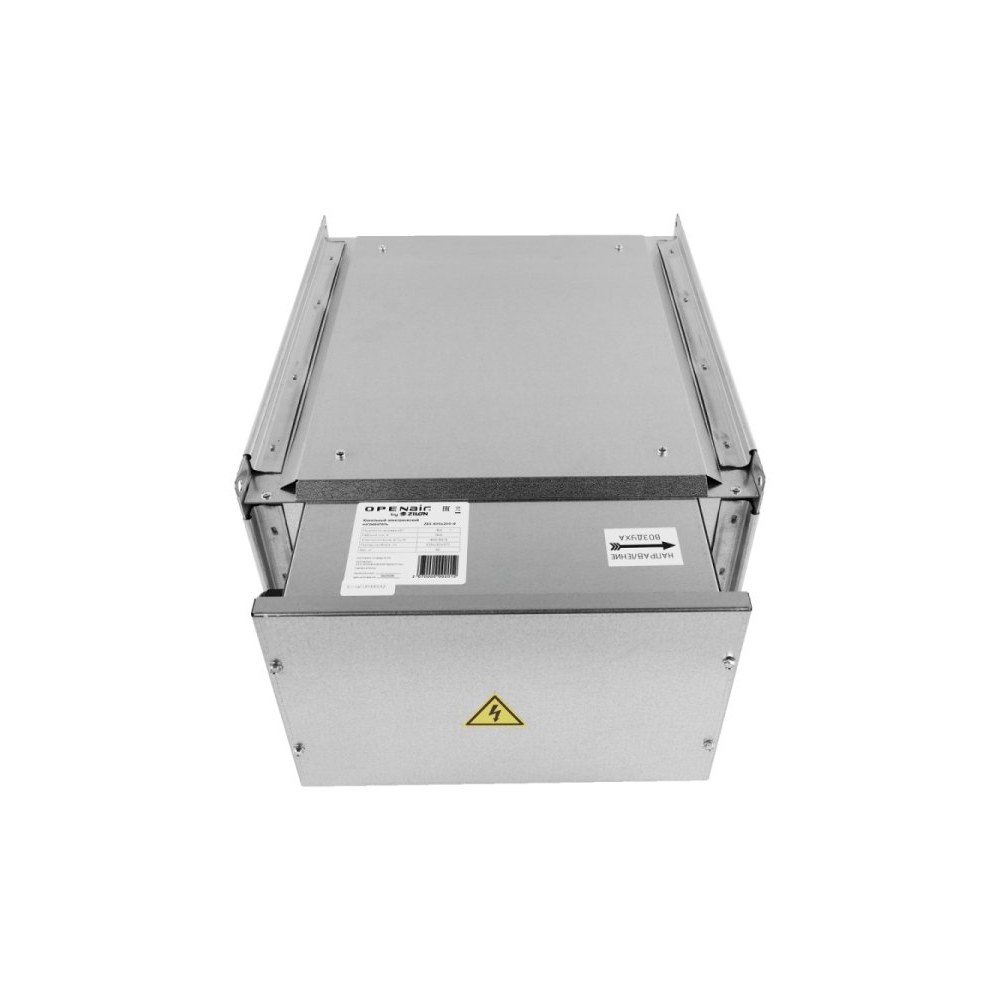 Электрический нагреватель для прямоугольных каналов ZILON ZES 600x350-36