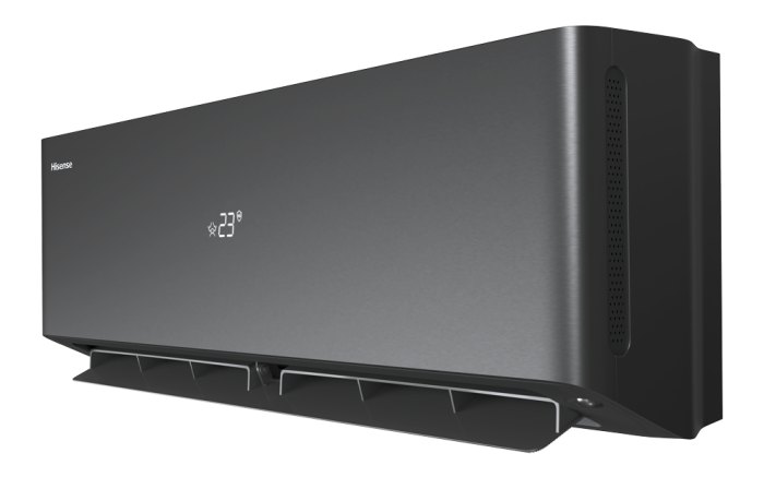 Внутренний блок мульти сплит-системы настенного типа Hisense VISION PRO 2.0 CARBON MULTI SUPERIOR DC Inverter AS-13UW4RXVQH02G(B)
