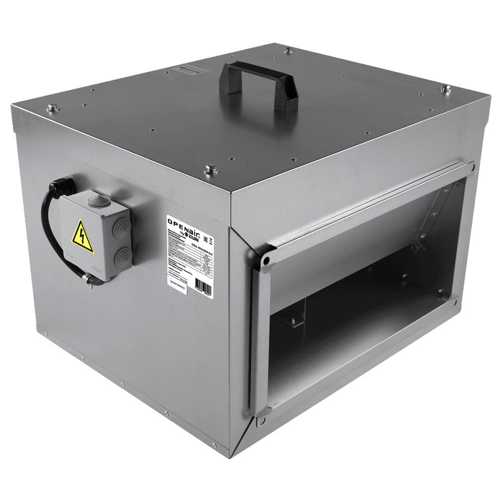Звукоизолированный прямоугольный канальный вентилятор ZILON ZKSA 600x350-4L1