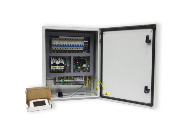 Щит управления с выносным пультом DMXGT/5,5кВт/V/Fi/HW/CW/CF/HE.2х36кВт/M-IP65
