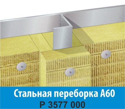 Стальная переборка А60 ТИЗОЛ