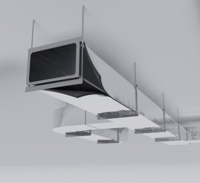 Лента РУ-ФЛЕКС ВЕНТ-СК 3×50 мм × 15 м