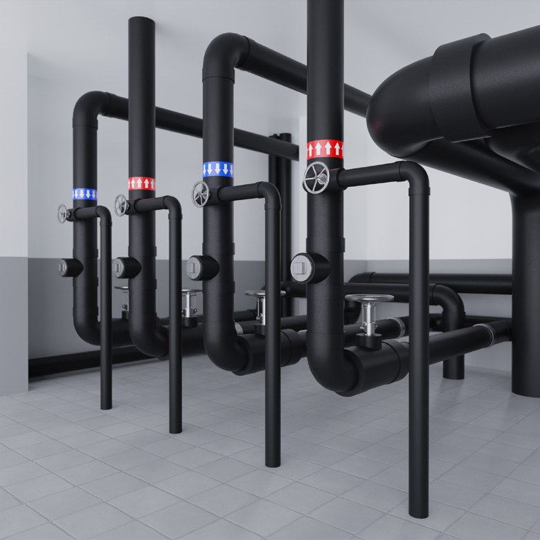 Трубка теплоизоляционная РУ-ФЛЕКС СТ 40×102 мм, 2 м